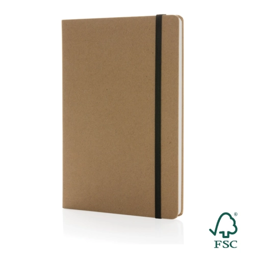 Craftstone A5 recycled kraft and stonepaper notebook